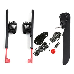 2Pcs Adjustable Kayak Foot Braces Pedals Rudder Direction Kayak Accessories Y5L5 - Picture 1 of 12