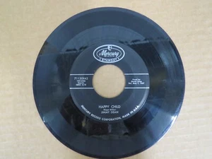 Jimmy Dean Happy Child/Losing Game Mercury Records 45 RPM Vinyl Record - Imagen 1 de 2