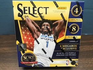 2020-21 PANINI SELECT BASKETBALL MEGA BOX CRACKED ICE PRIZMS AUTO? - Picture 1 of 6