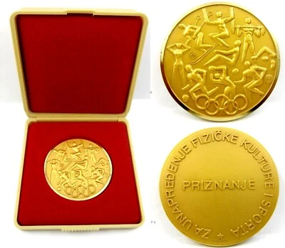 Award Olympic medal Croatia NOC Recognition for the improvement of sports - Image 1 of 4