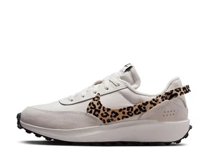 Zapato para correr para mujer Athleisure Nike Waffle debut estampado de leopardo/guepardo - Imagen 1 de 12