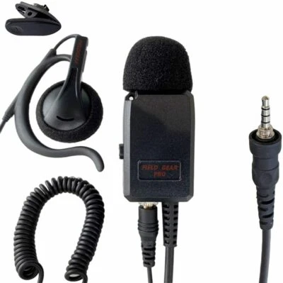 ICOM Kompatibel Einkommen Kopfhörer Mikrofon Kompatibel mit Transceiver 1-Pin - Bild 1 von 4