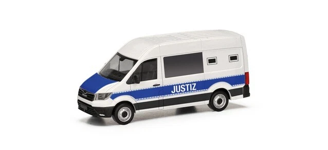 Herpa 098021 - 1/87 Man Tge Scatola Tetto Alto " Giustizia " - Nuovo - Immagine 1 di 1
