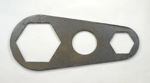 Vintage unmarked HUB CAP WRENCH antique tool 7" Ford Chrysler GM ? automobile mp - Picture 1 of 3