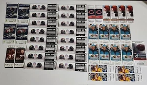 Lot of (40) 2011 Full Unused NFL Tickets Falcons Bears Browns Patriots Jaguars + - Picture 1 of 8