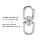 5Pcs Hook M5 Dual Ended Stainless Steel Eye To Eye Shackle Connector