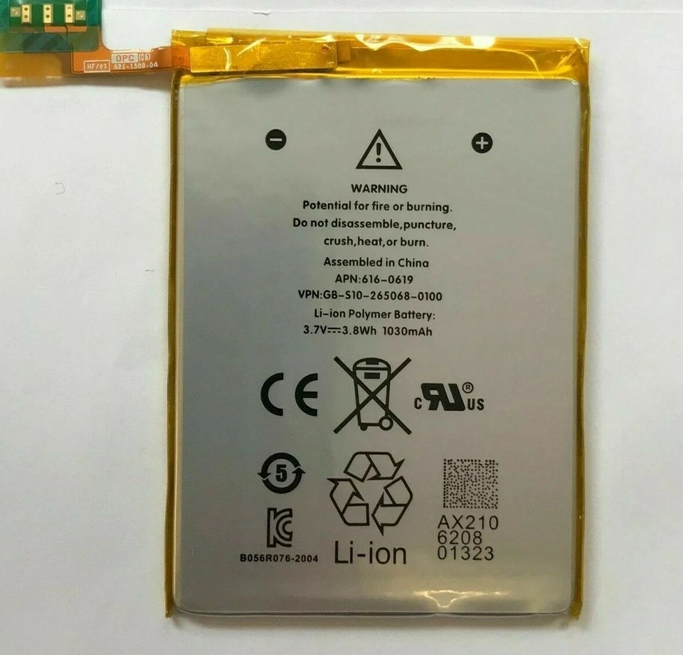 NEW Replacement Battery For Apple iPod Touch 5 5th Generation SAME DAY DISPATCH - Image 1 of 1