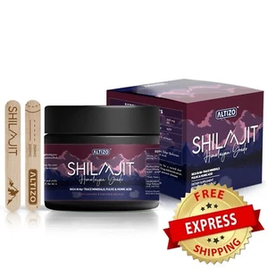 Shilajit Resin 30g - Pure Organic Shilajit, 85+ Minerals/Fulvic Acid, Altizo - Picture 1 of 9