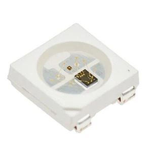 100 StüCk WS2812B RGB LED Chip 5050SMD Weiß PCB WS2812 Individuell Adressierbare - Bild 1 von 8