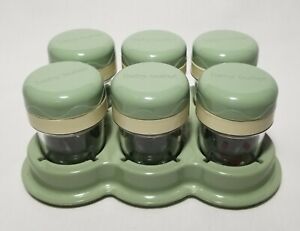 Magic Baby Bullet Organic Food Storage Set Cups with Date-Dial Lids