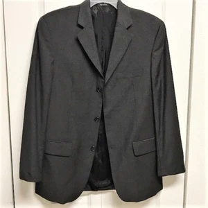 Andrew Fezza grau Nadelstreifen Wollmischung Sport Mantel Blazer Größe 39R - Bild 1 von 6