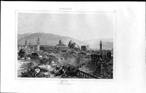 View of Jerusalem.................. engraving...1842 - Picture 1 of 1