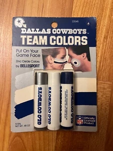 Vintage Dallas Cowboys NFL Team Farben Face Paint Bellesport USA RAR! unbenutzt - Bild 1 von 2