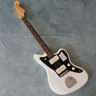 Fender Made in Japan Hybrid II Jazzmaster Rosewood Arctic White Electric Guitar - Image 1 of 4