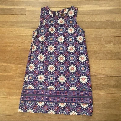 Túnica soprano patrón geométrico lazo espalda talla extra pequeña XS b23 Foto 1 de 4