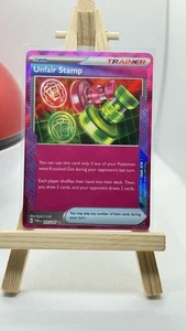 Unfair Stamp 165/167 Ace Spec Rare - Sv06: Twilight Masquerade - Picture 1 of 3