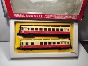 MECCANO HORNBY HO 6370  AUTORAIL X-4308  425 CV SNCF  FONCTIONNEL BEL ETAT - Imagen 1 de 9