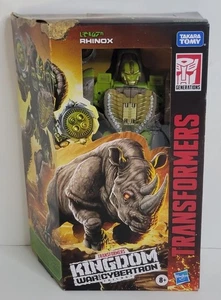 Hasbro Transformers Kingdom Rhinox Voyager Figure War for Cybertron DAMAGE Box - Picture 1 of 16