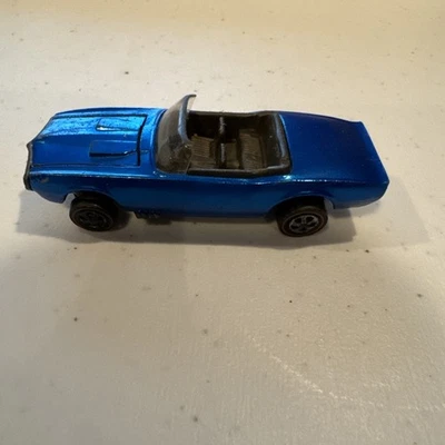 Vintage hot wheels redline 1968  Custom Firebird Blue W/ grey Interior read 👀  - Image 1 of 4