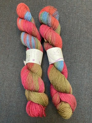 Lorna's Laces Shepherd Sock Fingerling Yarn 80% Wool LOT OF 2 Tuscan #403 - Image 1 of 4