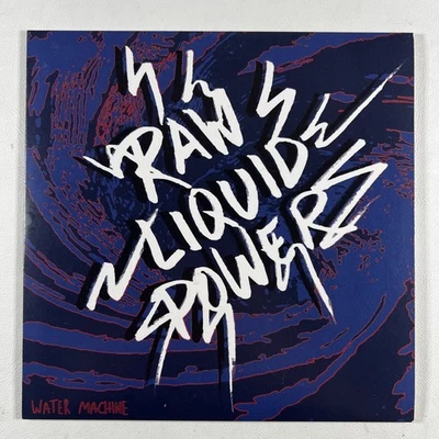 Water Machine “Raw Liquid Power” EP 7”/Upset The Rhythm (NM) 2023 UK Red 45RPM - Image 1 of 4