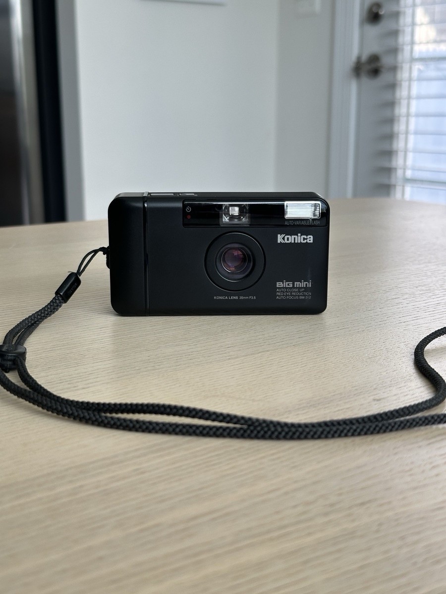 Konica BIG mini ブラック Konica（コニカ）BiG miniシリーズ／ シンプルな薄型AF