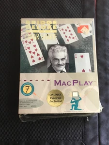 Bridge Deluxe Omar Sharif 1993 Macintosh 3,5" Floppy MacPlay Big Box - Neu - Bild 1 von 6