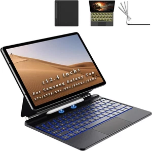 Pour Samsung Galaxy Tab S10+ Plus/S9+ Plus/S9 FE+ Plus/S8+ Plus/S7+ Plus/S7 - Photo 1/9