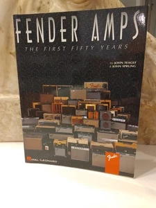 Fender Amps The First Fifty Years by Teague & Sprung 1995 Soft Cover - Imagen 1 de 10