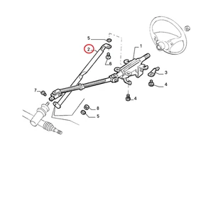 Steering Control Rod Fiat Tipo - Alfa 155 - Lancia Delta Original 7783167 - Picture 1 of 1
