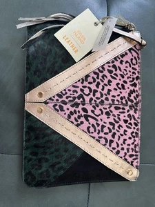 River Island Real Leather Suede Purse Clutch Bag NEW - Picture 1 of 3