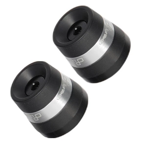 Ktm306sil Contrappesi Manubrio Lightech Black&white per tutte le Honda