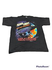 Vintage Star Trek Next Generation 1993 Paramount USS Enterprise T Shirt Sz XL