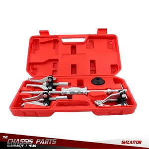 1 Set Gear Bearing Slide Hammer Puller 3 Jaw Internal External Puller Tool Kits - Picture 1 of 12