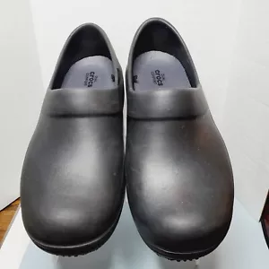 Zapatos para mujer Crocs dobles cómodos negros sin cordones talla W 8 w8 - Imagen 1 de 7