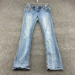 Rock Revival Dariel Jeans donna 29 blu stivaletto bootcut lavaggio chiaro denim elasticizzato - Foto 1 di 16