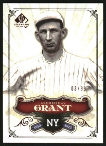 2006 SP Legendary Cuts Bronze #114 Eddie Grant /99
