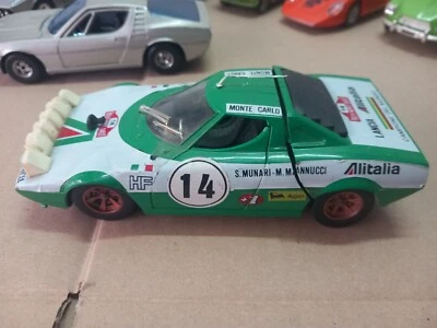 LANCIA STRATOS BURAGO 1/24 ALITALIA MUNARI E MANNUCCI - Immagine 1 di 4