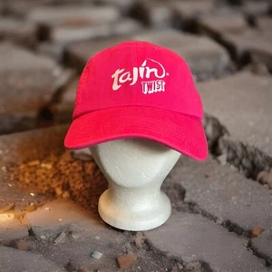 New Tajin Twist Mexican Seasoning Adjustable Cotton Baseball Hat Pink White - Picture 1 of 12