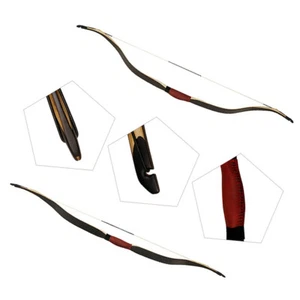 AF archery Black Que Yue Turkish Bow Handmade Recurve Bow Traditional Horse Bow - Picture 1 of 5