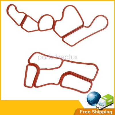 Kits de sellado de junta de filtro de aceite y enfriador de aceite para motor Mercedes-Benz M272 Foto 1 de 4