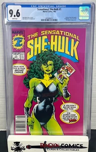 The Sensational She-Hulk # 1 Newsstand Cover CGC 9.6 Marvel 1989 [CR] - Foto 1 di 3