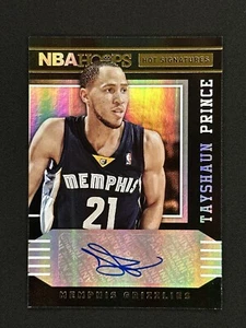 2014-15 NBA Hoops Hot Signatures Tayshaun Prince Auto - Picture 1 of 2