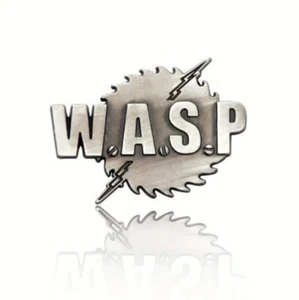 W.A.S.P. (WASP) PIN Music anni '80 Heavy Metal Rock Band regalo risvolto smalto - Foto 1 di 3