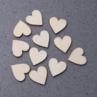50pcs 2.5cm Heart Log Slices Wood Gift Tags Heart Wedding Scatter