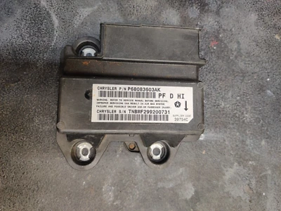 2013 2014 2015 2016 DODGE DART Bag Control Module P68083603AK 68083603AK - Image 1 of 3
