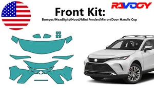 For Toyota Venza 2021-2024 Front Paint Protection Film PreCut PPF Kit - Picture 1 of 7