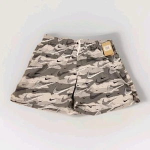 Nike Men’s Flock Swim Shorts Volley 5” Camo Gray NESSE509-001 Sz XXL - Picture 1 of 3