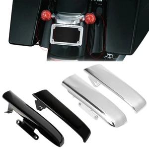 Rear Fender Saddlebag Filler Panels Strips For Harley Touring Road Glide 2014-21 - Foto 1 di 14