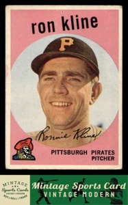 1959 Topps - Ron Kline - #265 Pittsburgh Pirates - Picture 1 of 2